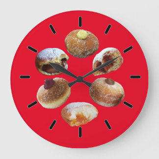 "Italienska Bomboloni" Wall Clock Stor Klocka