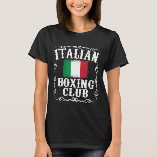 Italienska Boxing Klubb T Shirt Vintage Boxer Ital