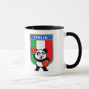 Italienska boxningspanda mugg