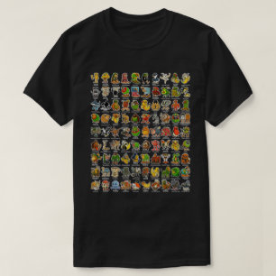 Italienska Brainrot 90-minnestecken T Shirt