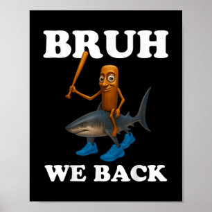 Italienska Brainrot Back to school T-shirt_1.png Poster