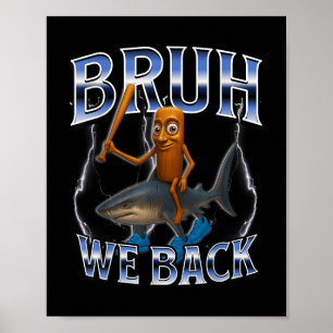 Italienska Brainrot Back to school T-shirt.png Poster