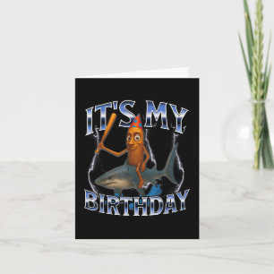 Italienska Brainrot Birthday Kids T-shirt.png Kort