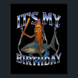 Italienska Brainrot Birthday Kids T-shirt.png Poster<br><div class="desc">Italienska Brainrot Birthday Kids T-shirt.png</div>