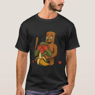 Italienska Brainrot Chimpanzini Bananini Tung Sahu T Shirt