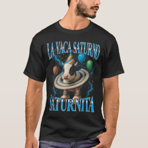 Italienska Brainrot Meme La Vaca Saturno Saturnita T Shirt
