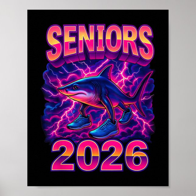 Italienska Brainrot Seniors Class of 2026 Seniors  Poster (Framsidan)