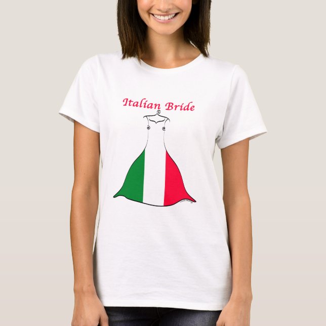 Italienska Bride Tee (Framsida)