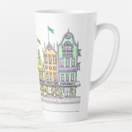 Italienska butiker Large Latte Mugg
