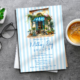 Italienska Caféet La Dolce Vita Morsdagsbrunch Inbjudningar