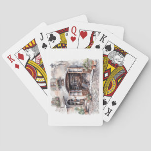 Italienska cafékort casinokort