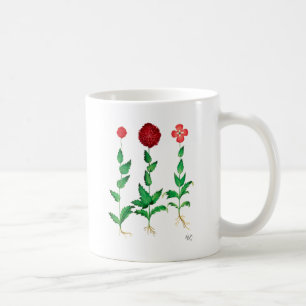 Italienska carnation 2 kaffemugg