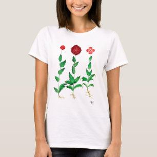 Italienska carnation 2 t shirt