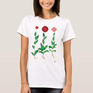 Italienska carnation 2 t-shirt