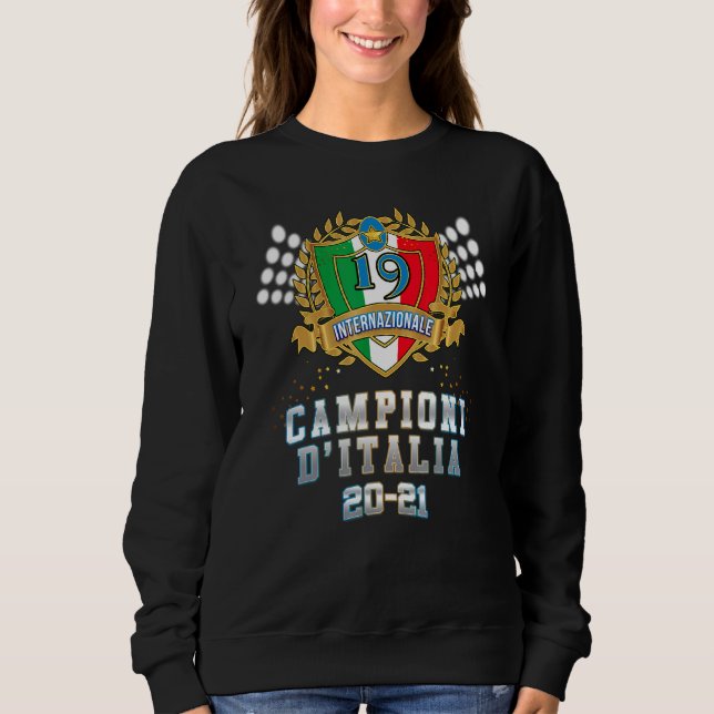 Italienska Champions Intelliga Scudetto Fläkt Amar T Shirt (Framsida)