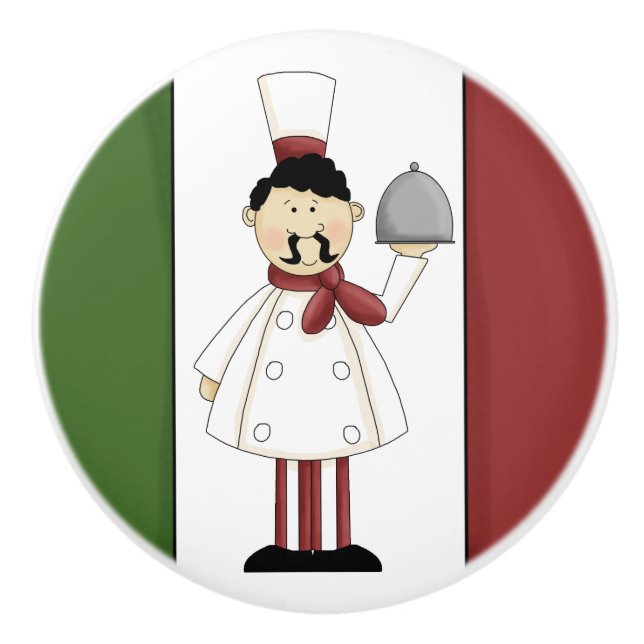 Italienska Chef #4 Knopp (Framsidan)