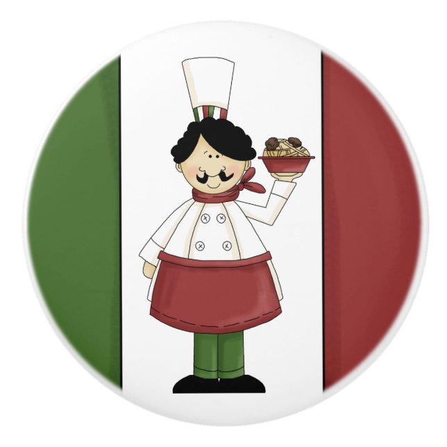 Italienska Chef nr 3 Knopp (Framsidan)