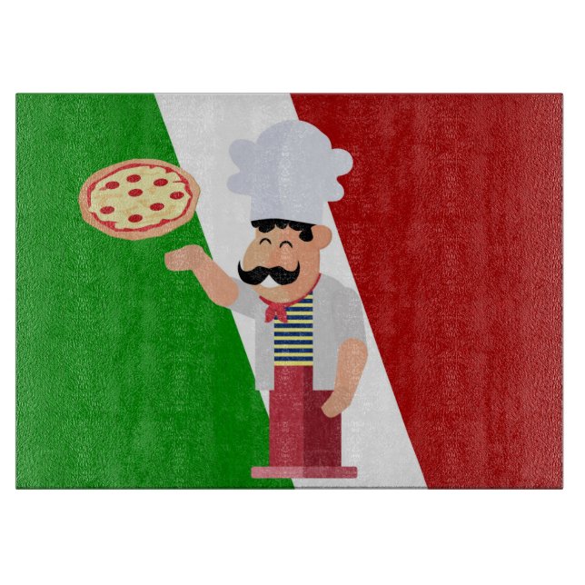 Italienska Chef och Pizza (Framsidan)