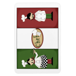 Italienska Chefs Premium Magnet