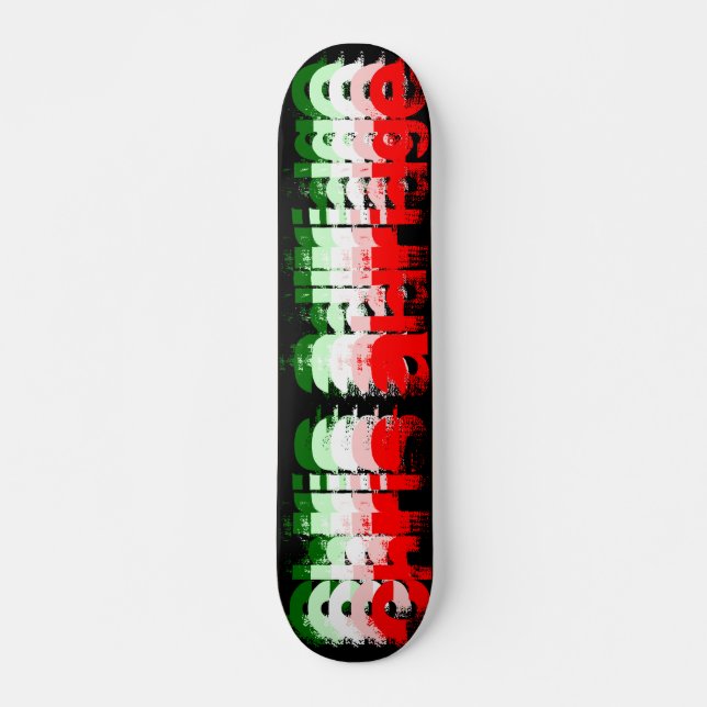 Italienska chris ADLRIDGE, Skateboard Bräda 19,5 Cm (Framsida)