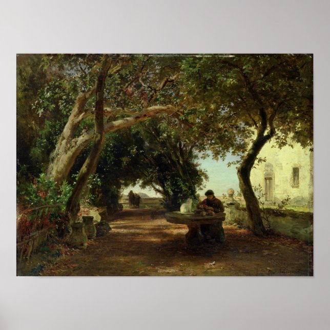 Italienska cloisters poster (Framsidan)