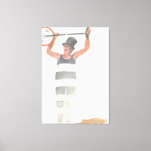 Italienska clown canvastryck