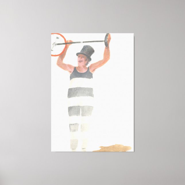 Italienska clown canvastryck (Framsida)