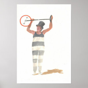 Italienska clown poster