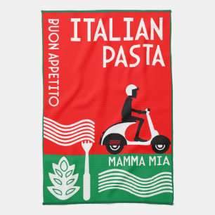 Italienska Cook Kökshandduk
