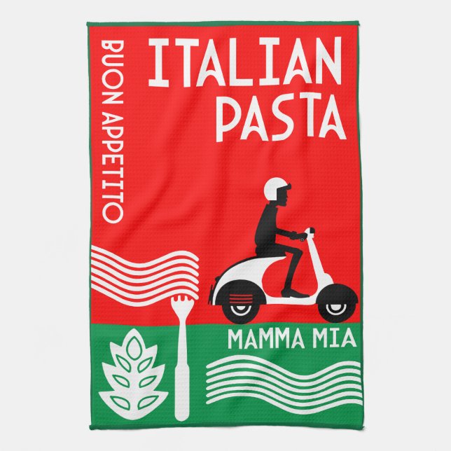 Italienska Cook Kökshandduk (Vertikal)