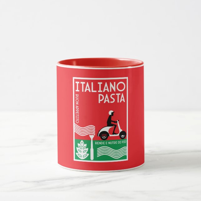 Italienska Cook Mugg (Center)