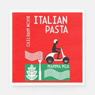 Italienska Cook Pappersservett