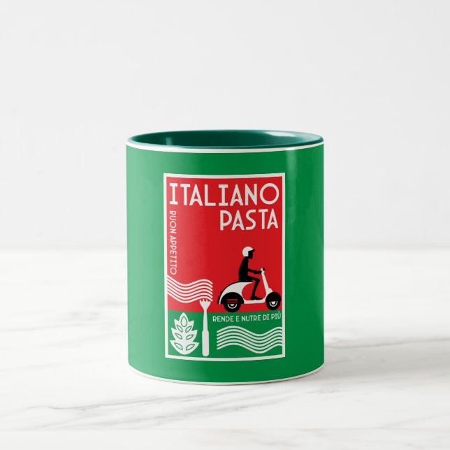 Italienska Cook Två-Tonad Mugg (Center)