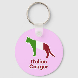 Italienska Cougar Nyckelring