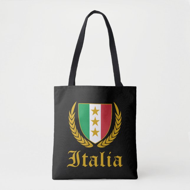 Italienska Crest Tygkasse (Framsida)
