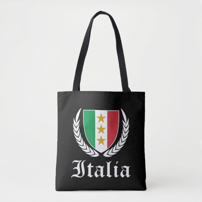 Italienska Crest Tygkasse (Framsida)