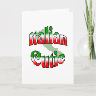 Italienska Cutie Helgkort
