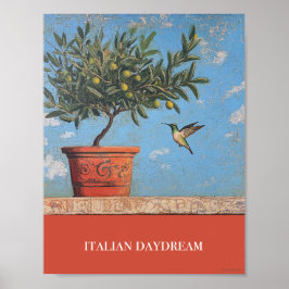 Italienska Daydröm-Poster Poster