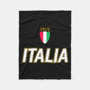 Italienska Design Italienska Fotbollströja Stil It Fleecefilt