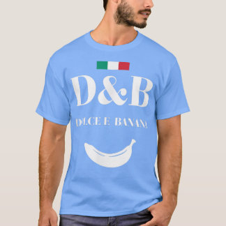 Italienska Dolce E Banana T Shirt, Funny Graphic D T Shirt