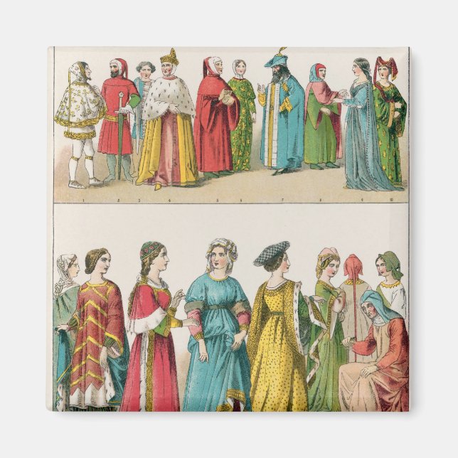 Italienska Dress Magnet (Framsidan)