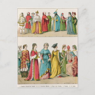 Italienska Dress Vykort