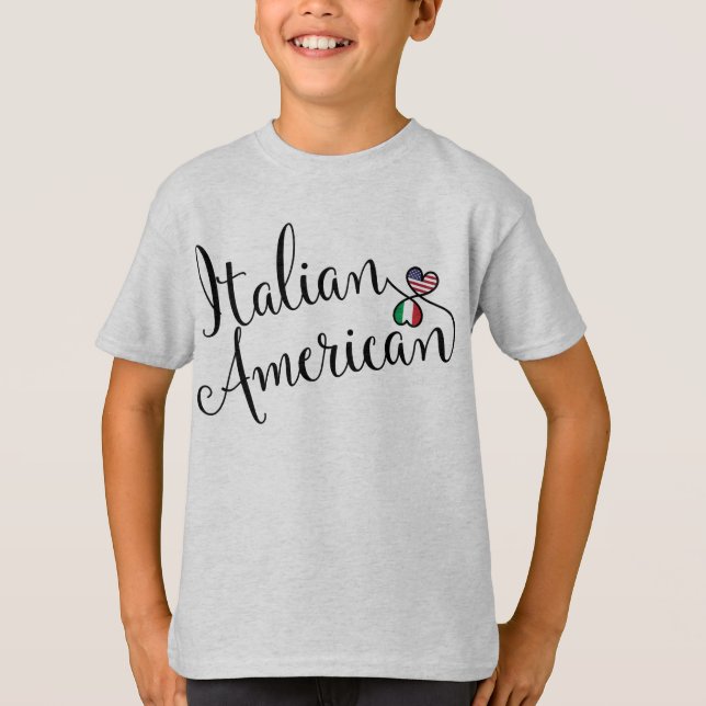 Italienska entwated Hearts Tee (Framsida)