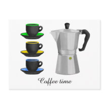 Italienska Espresso Coffee Pot