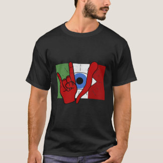 Italienska Evil Öga Il Malocchio Maloik Malocchio T Shirt