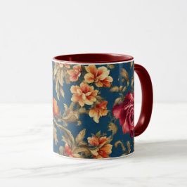 Italienska exquisite Vintage Grande Flowers Mugg