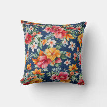 Italienska Fantastisk Summer Bright-Blommönstret