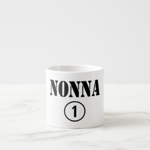 Italienska farmödrar: Nonna Numero Uno Espressomugg