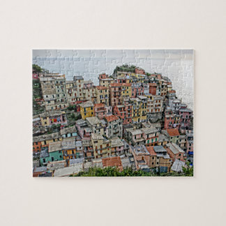 Italienska fiskesamhället - Manarola - 8x10 - 110 Pussel