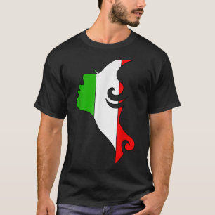 Italienska Flagga Boots Italien Neapel T Shirt